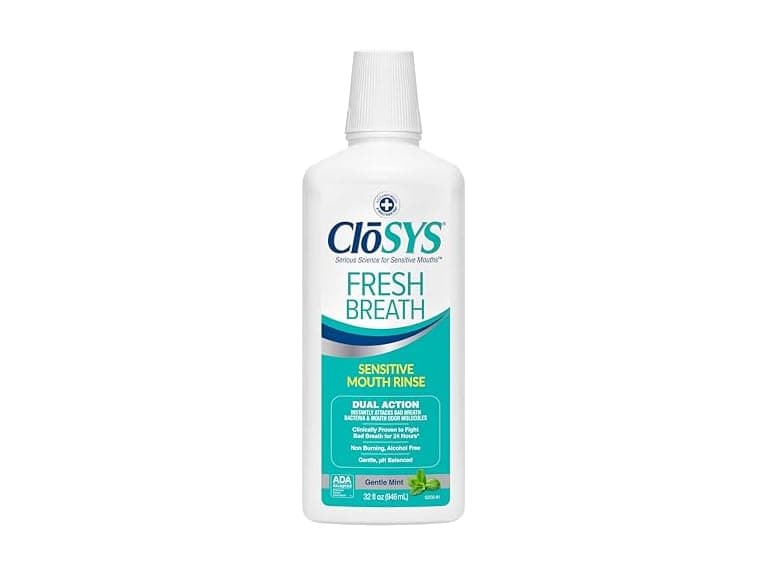 CloSYS Mouthwash 32 Ounce Fresh Breath Mouthwash - Image 1