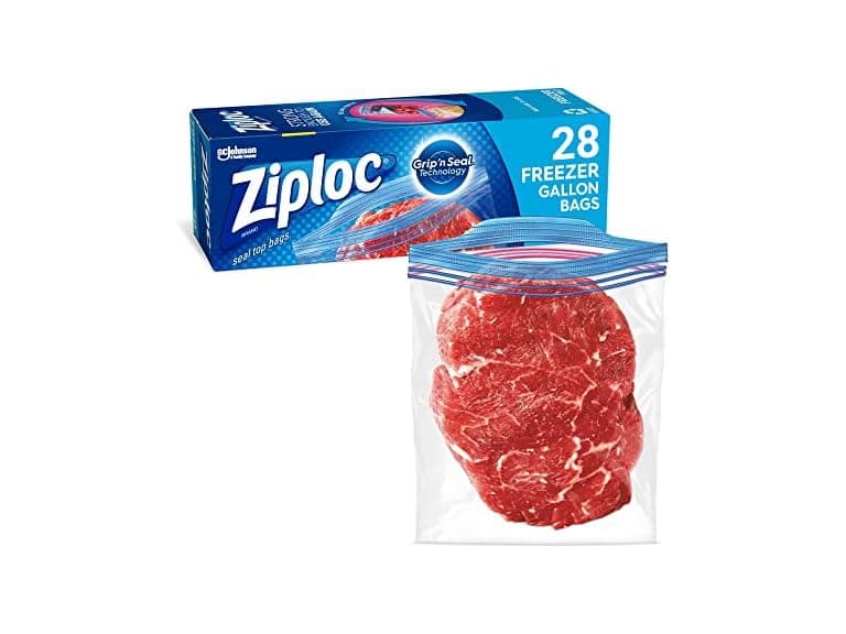 Ziploc Gallon Grip 'n Seal Freezer Bags 28ct - Image 1