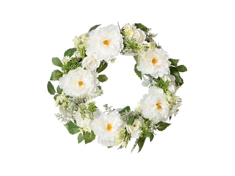 National Tree Company 22" Artificial Spring Wreath - Image 1