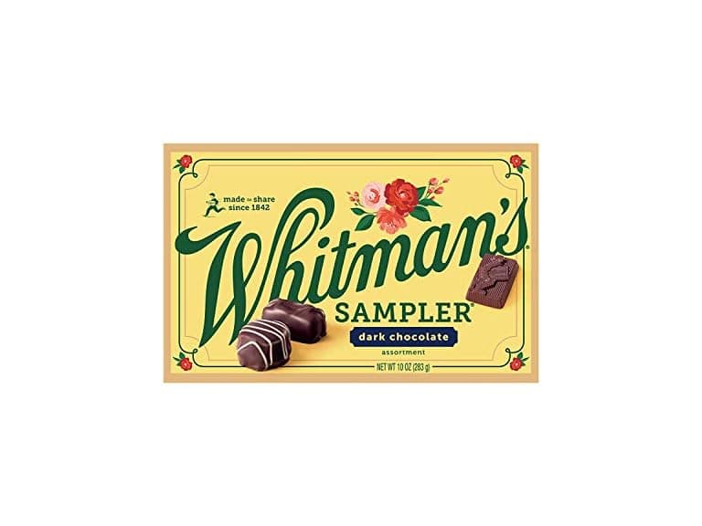 Whitmans Sampler Dark Choc Gift Box 10oz - Image 1