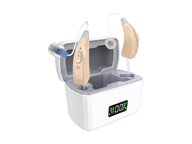 16-Channel Rechargeable Hearing Aids - Image 1