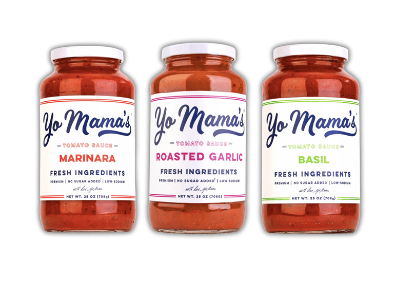 (6 Pack) Yo Mama's Classic Pasta Sauce Variety - Image 1