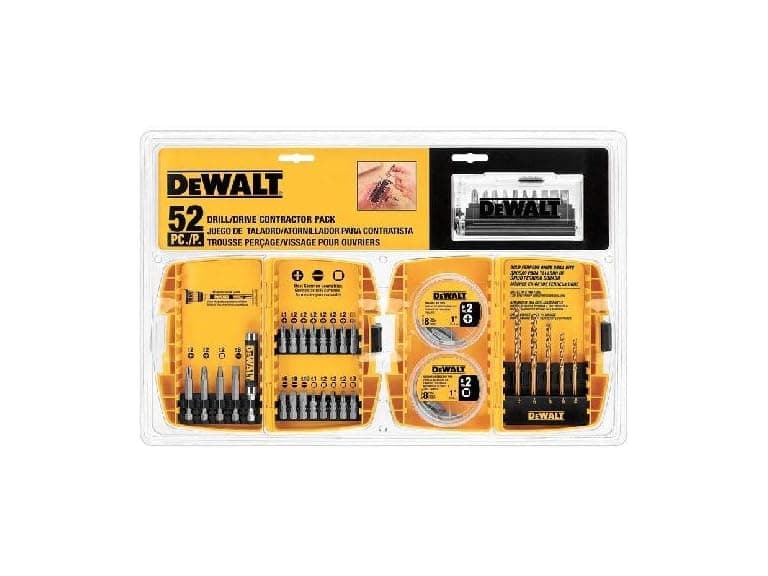 DEWALT DW2178 52 PC Contractor Set - Image 1