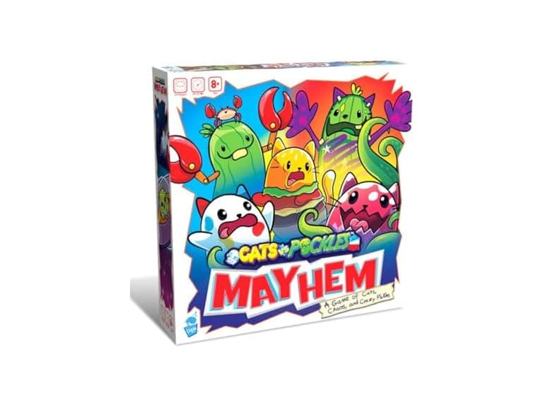 Cats vs Pickles Mayhem Board Game - Image 1