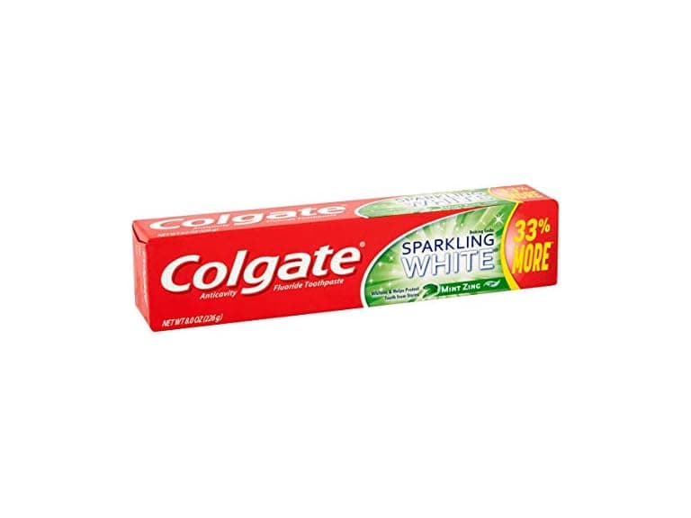 Colgate Sparkling Mint Gel Toothpaste 8oz - Image 1