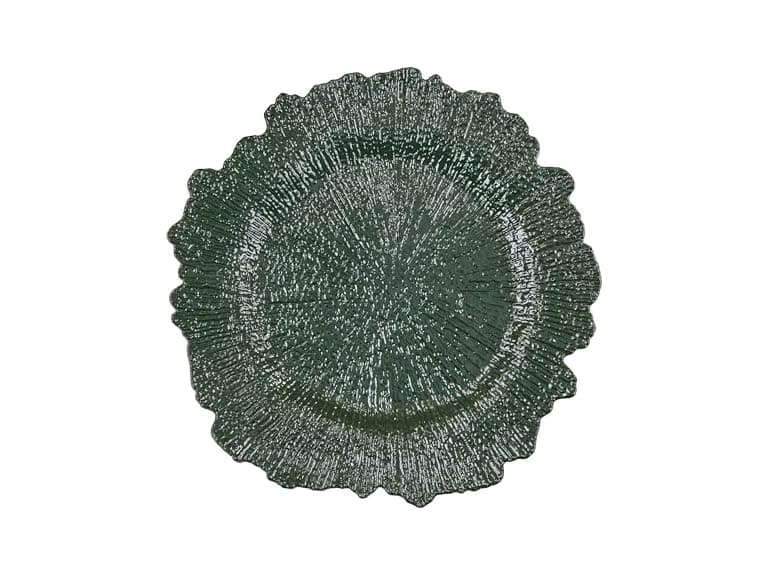 SARO LIFESTYLE Scalloped Decorative Charger Plates (Set of 4)  - Image 1