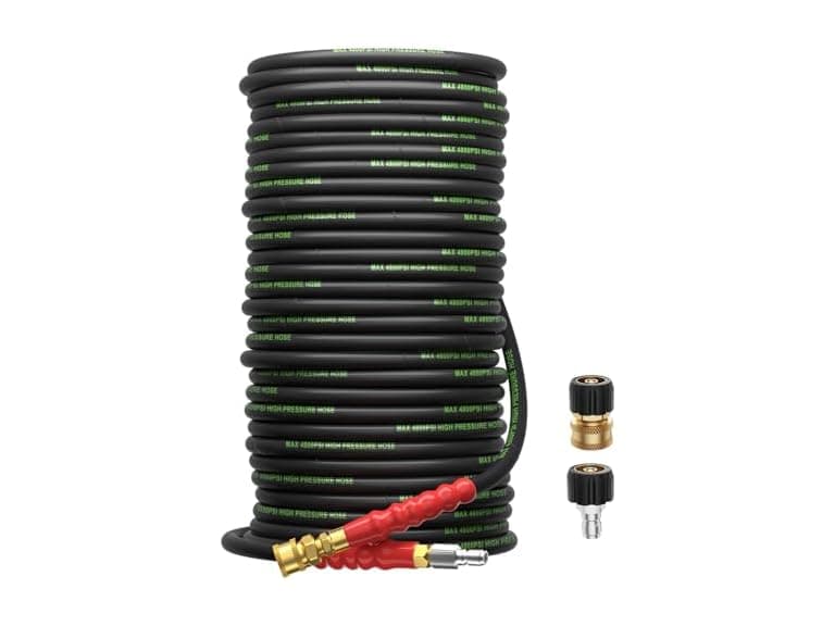 Pressure Washer Hose 4800PSI Choose Size - Image 1