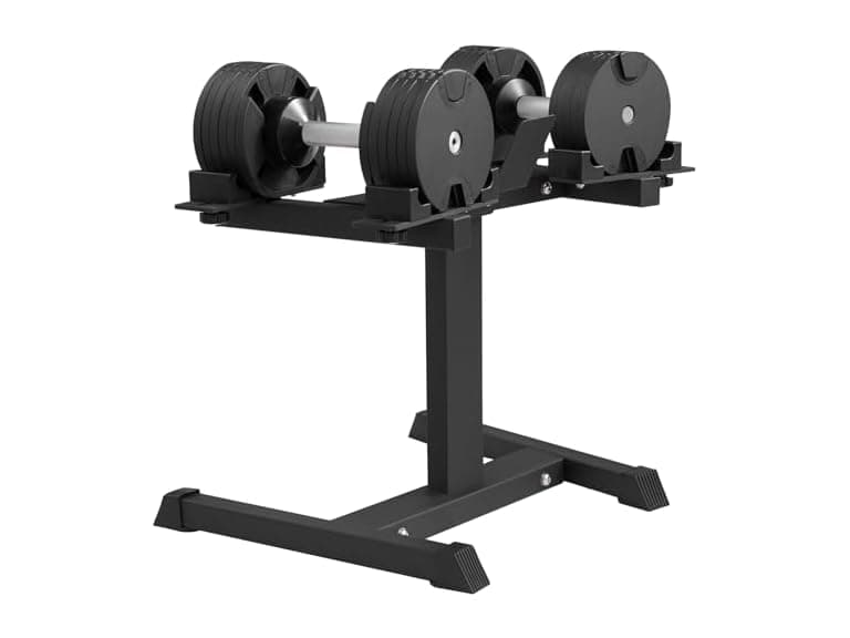 Adjustable Dumbbell Stand, Home Fitness Rack and - Image 1