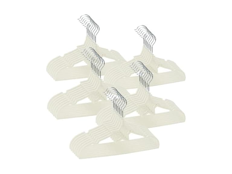 GoodtoU 50 Pack Kids Velvet Hangers - Image 1