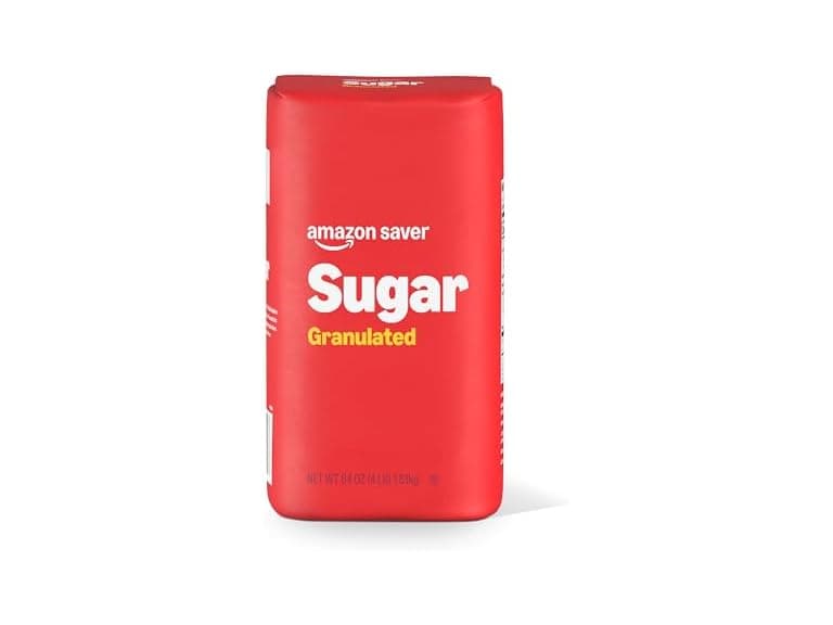 Amazon Saver, White Sugar, 4 Lb - Image 1