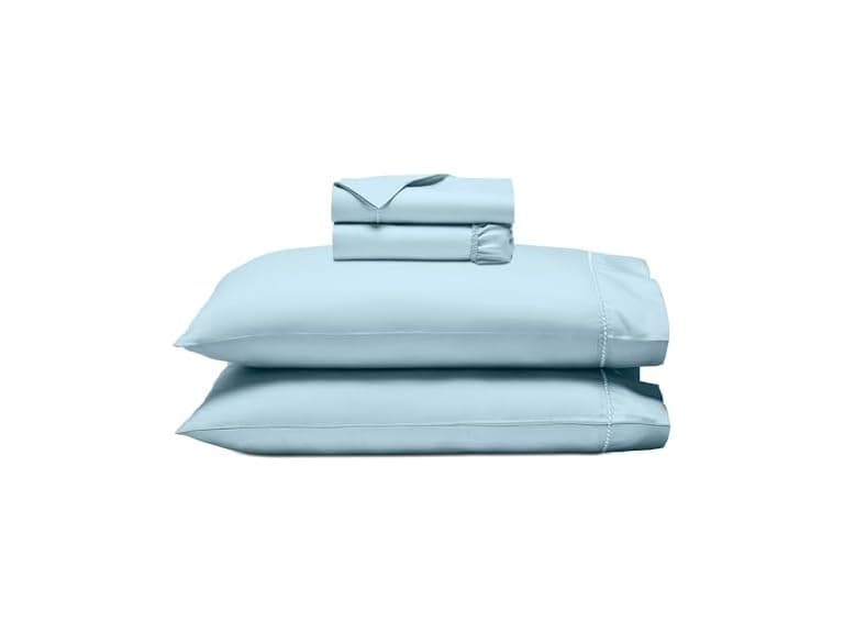 Superior 600 TC Cotton Blend 4PC Deep Pocket Sheet Set - Image 1