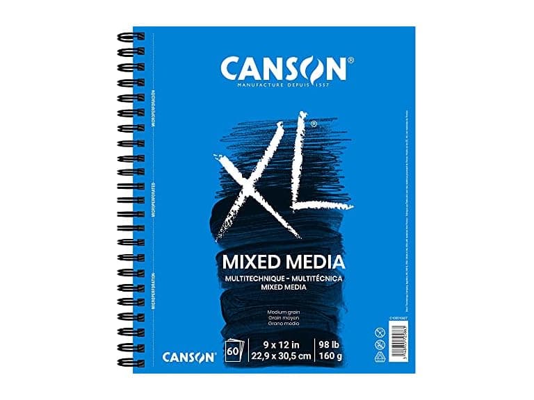 Canson XL Series Mixed Media Pad 9x12 - Image 1