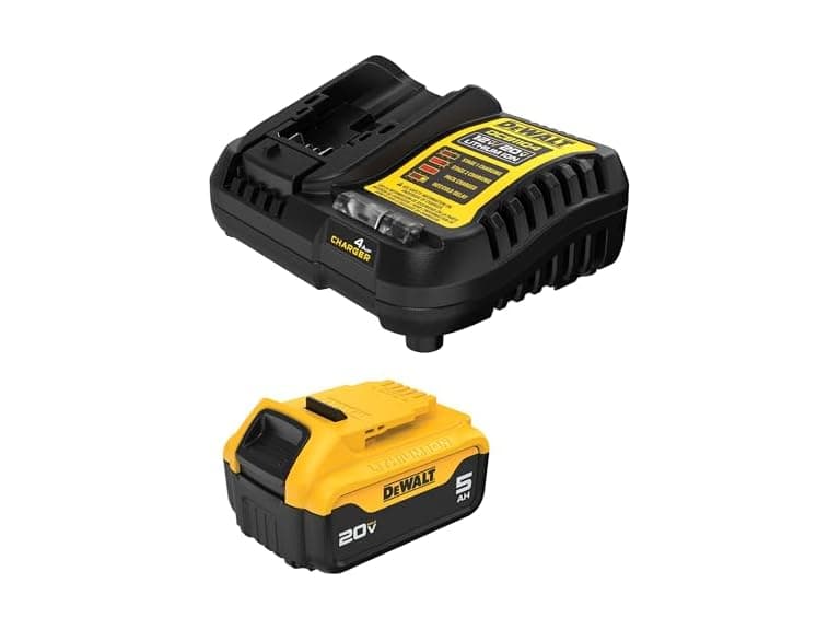 DEWALT DCB205C20V MAX 5Ah Battery and Charger Kit (Open Box) - Image 1