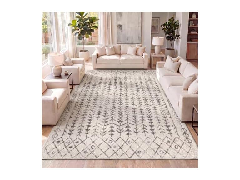 JONATHAN Y Ziri Moroccan Rug 8x10 - Image 1