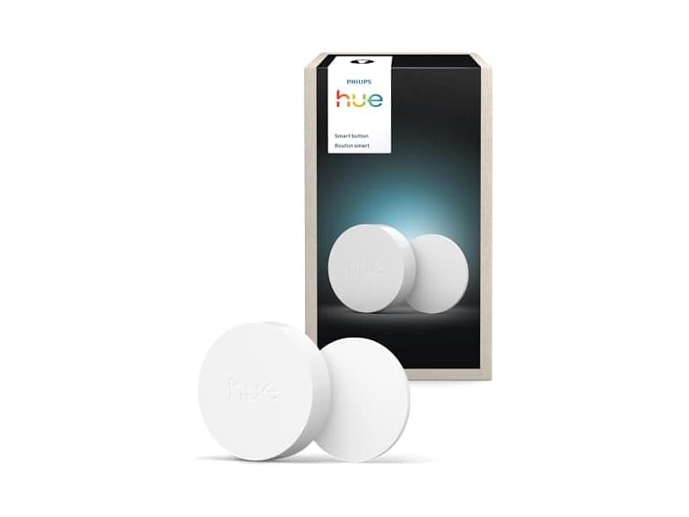 PHILIPS Hue Wireless Smart Light Switch Button, White, 1 Pk - Image 1