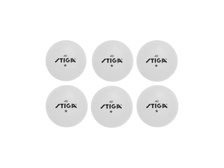 STIGA Ping Pong Balls – 6pk - Image 1