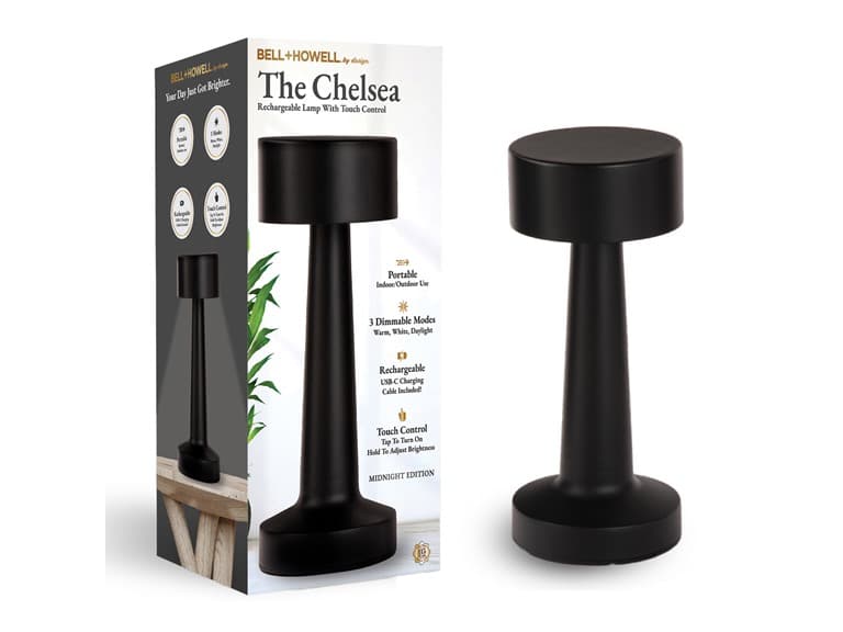 Bell+Howell Chelsea Cordless Table Lamp - Image 1