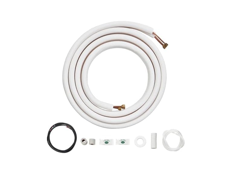 16FT Mini Split Line Set, 3/8" & 5/8" O.D Copper - Image 1