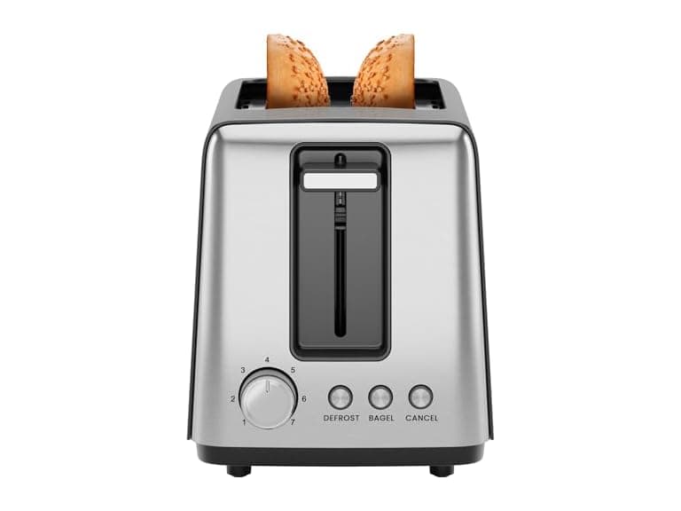 Chefman 2 Slice Toaster, 7 Shade Settings - Image 1