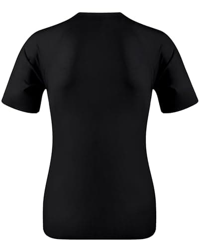 Roadbox Boys Youth Compression Shirt - Short Sleeve Undershirt for Kids Quick Dry Athletic Baseball T-Shirt Base Layer - Thumbnail 3