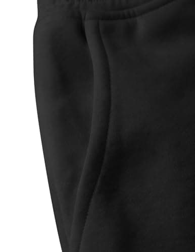 Aelfric Eden Stripes Baggy Barrel Sweatpants Elastic Double Waist Wide Leg Pants Women Men Casual Y2K Unisex Lounge Trouser Black Red XS - Thumbnail 2