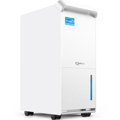 4,000 Sq.Ft Most Efficient Energy Star 2024 Dehumidifier,Vellgoo Max 64 Pint/D Dehumidifier for Basement with Drain Hose, Smart Humidity Control, for Home, Bathroom, Garage - Image 1