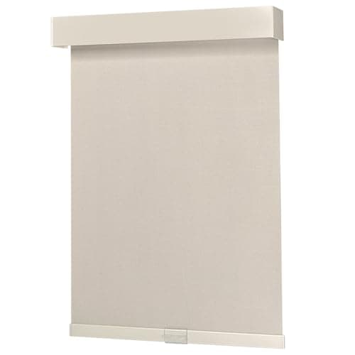 Dailyshades Blackout Roller Shades, Cordless Blinds with Valance, Window Shades for Home, Door Blinds, Thermal Insulated, Double-Sided Linen Day and Night Window Shades (28" W x 72" H, Beige) - Image 1