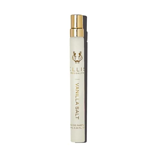 Ellis Brooklyn VANILLA SALT Eau de Parfum Travel Spray 0.33oz / 10ml - Gourmand Vanilla Perfume with Sea Salt, Luminous Musk, and Jasmine- Clean, Vegan, Cruelty-Free, Long Lasting Perfumes for Women - Image 1