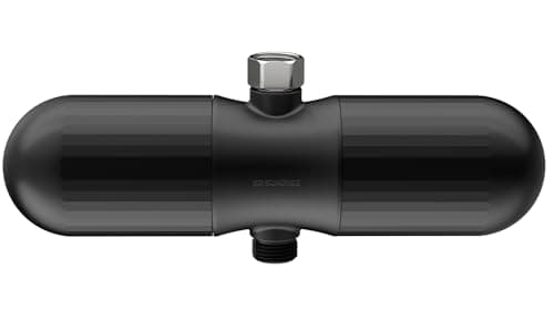 SR SUN RISE Duo Shower Filter – NSF Certified Shower Filter for Chlorine Reduction, Lead-Free, Easy Installation, High Flow, Nourish Hair & Skin, Matte Black