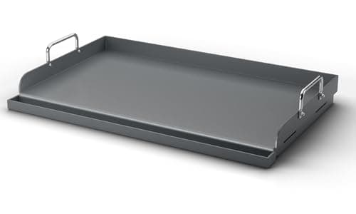 Hisencn Griddle for Gas Grill, Grill Flat Top Griddle, Stove Top Griddle for Gas Stove, 25” x 16” Grill Griddle for Weber, Blackstone, Charbroil and More, Heavy-Duty Grill Flat Top Griddle - Image 1