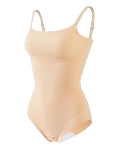 Oegho Shapewear Bodysuits For Women Tummy Control Seamless Sleeveless Body Shaper Body Suit XS-XL - Image 1