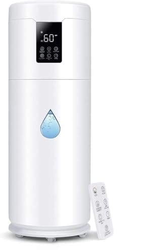 Humidifiers for Large Room Home Bedroom 2000 sq.ft. 17L/4.5Gal Large Humidifier with Extension Tube & 4 Speed Mist,Top Fill Wholehouse Humidifier with 360°Nozzle for Plant Office Commercial Greenhouse - Image 1