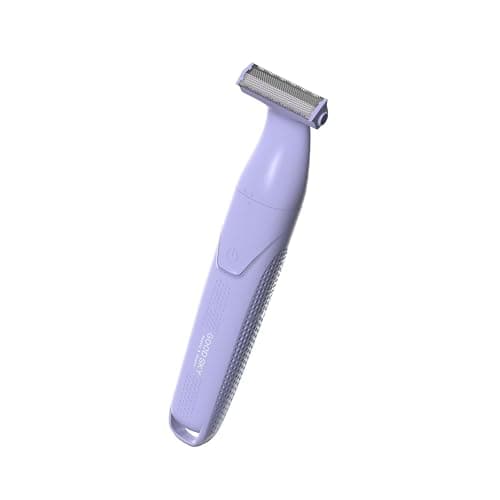 UNIMIKO Bikini Trimmer for Women, 3-in-1 Painless Womens Electric Razors & Pubic Hair Trimmer, Waterproof Womens Shaver with Ceramic Blades, USB Rechargeable Lady Groomer for Legs Underarm Face,Violet - Thumbnail 4