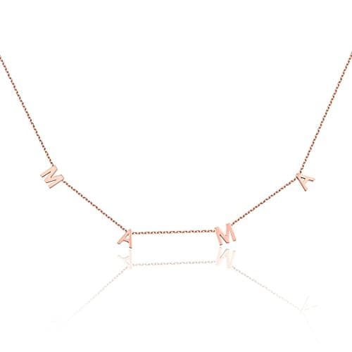 Mothers Day Gifts for Mom, for Wife - 14K Gold Mama Necklace- First Mothers Day Gifts for New Mom - Hypoallergenic, Water-Resistant & Tarnish-Free - Momma Necklace for Women - For Mother to Be - Image 1