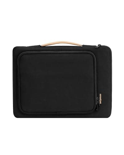 Innostyle Laptop Case 16 Inch with Handle, Waterproof Laptop Bag Sleeve Slim Briefcase (Black, 16 inch) - Image 1