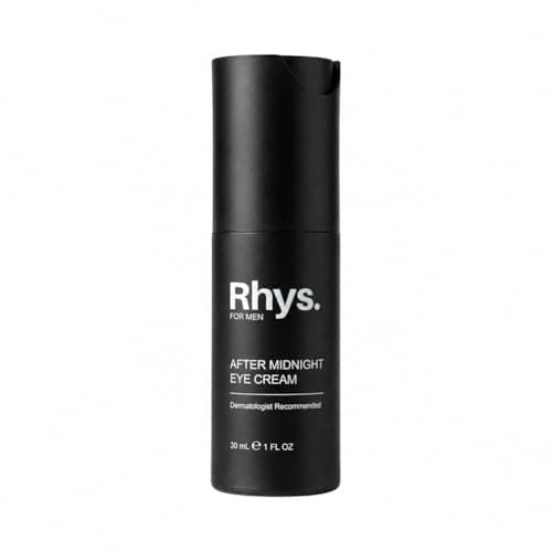 Rhys Men’s Eye Cream | After Midnight Hydrating Under Eye Cream for Men | Reduces Dark Circles & Puffiness, Dermatologist-recommended | Hyaluronic Acid, Niacinamide, Caffeine, Ceramides