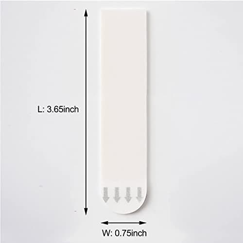 Karsbarwe 48 Pack Large Replacement Adhesive Strips Refill, Poster Strips, Damage-Free Hanging Strips for Wall Hooks, No Tools Removable Sticky Strips for Home, Office, and Dorm Decor, White Adhesive - Thumbnail 2
