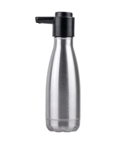 FEEGOO Stainless Steel Soap Dispenser, 16.9 fl oz Manual Countertop Hand Soap Pump with Non-Slip Pad for Bathroom Sink - Image 1