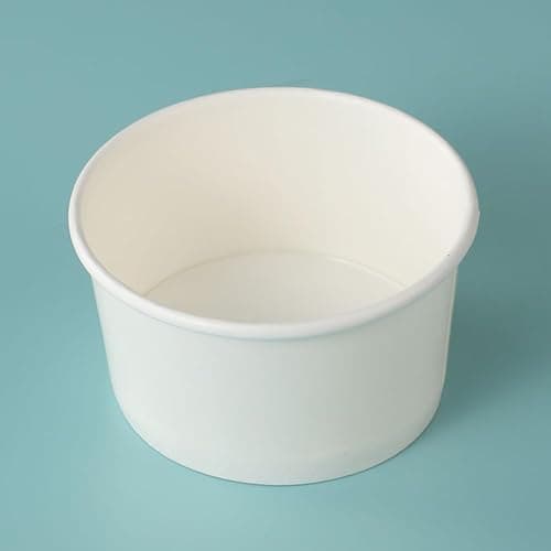 SOPARO 12 Oz Ice Cream Paper Cups Batch Disposable Solid Color Paper Dessert Bowls for Snacks, Sundaes, Party Giveaways, Ice Cream Bar Supplies Factory (200, White, 12OZ) - Thumbnail 6