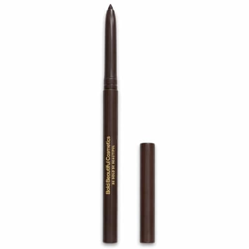 Bold Beautiful Cosmetics Brown Eyeliner Pencil Waterproof Pencil Eyeliner, 0.01 oz - Image 1