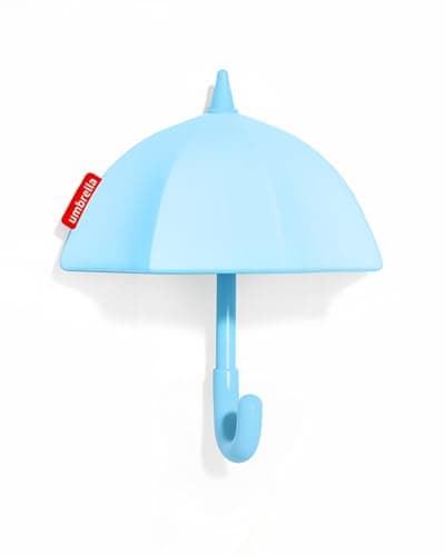 joyful xinghai Kids Night Light Umbrella, Silicone Tap Control Magnetic Bedside Lamp with Time Auto-Off, Cute Portable LED Nursery Light for Baby, Toddler, Bedroom and Keychain Holder - Thumbnail 2