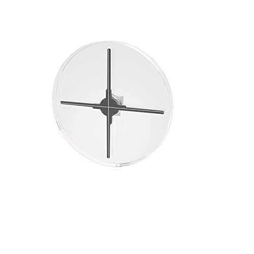 Missyou 3DHologramFan Cover for 22 to 23.6 Inch Fans Protective Acrylic Shield Compatible with MSBHZ-YY60-S4 Scratch Resistant Dustproof Easy Install Display Enhancer