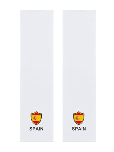 Cooling Towels for Neck and Face, 2-Pack Sports Cooling Towels for Hot Weather, World Cup 2026 Spain, Microfiber Cooling Towel Instant Cool Ultra Soft Lightweight for Baseball Soccer Gym Yoga Golf