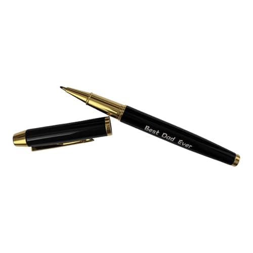 iyaone Fathers Day Gift, Best Dad Ever Engraved Gel Pen - Thumbnail 3