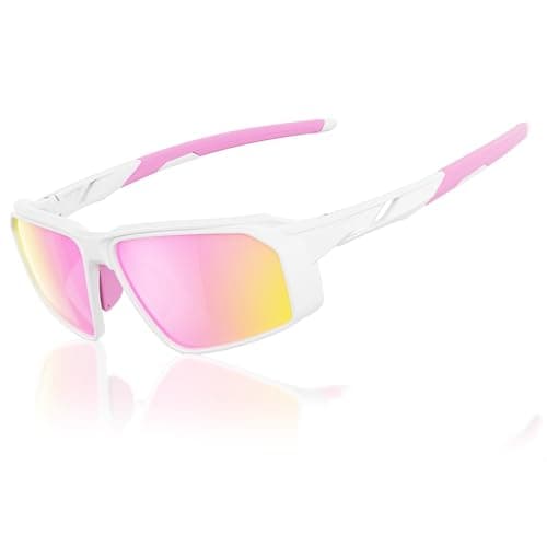 suoso Polarized Sports Sunglasses for Men: UV400 Protection Wrap Around Women Sun Glasses for Fishing Golf Running TR90 - Image 1