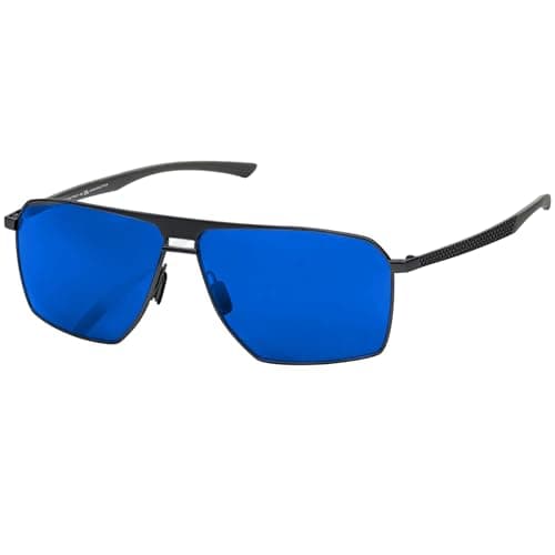 SIPLION Polarized Sunglasses for Men for Driving, UV Protection Carbon Fiber Frame Lightweight 2.0 Lenses for Fishing 8211 Blue - Image 1