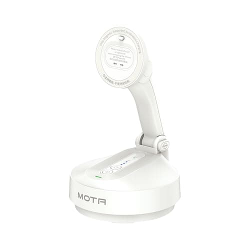 COMITOK Magnetic Auto Face Tracking Stand Tripod MOTA for iPhone Follows Your Movement Hands-Free Video Recording with 360 Degree Holder for Livestreaming, Vlog, Support Tiktok, YouTube - Black - Thumbnail 4