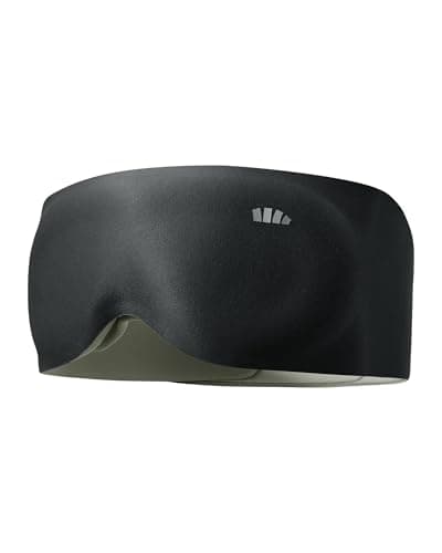 BENEUNDER Sleep Mask for Women Men,3D Contoured Cup Weighted Eye Mask, 100% Light Blockout Blindfold for Flight Nap Travel - Image 1