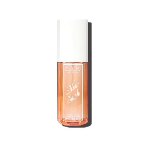 Ellis Brooklyn NEW CRUSH Perfume Mist, Citrus Floral Gourmand Fragrance with Blood Orange, Nectarine & Vanilla Meringue, Vegan Perfume, Made In The USA, 90ml/3 fl oz