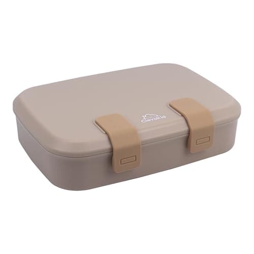 Clevakid Kids Bento Explorer Lunch Box, 3 No-Mix Compartments, Microwave & Dishwasher Safe, Lightweight with Removable Tray, for Daycare, Preschool, School (Dark Brown Toffee) - Thumbnail 4